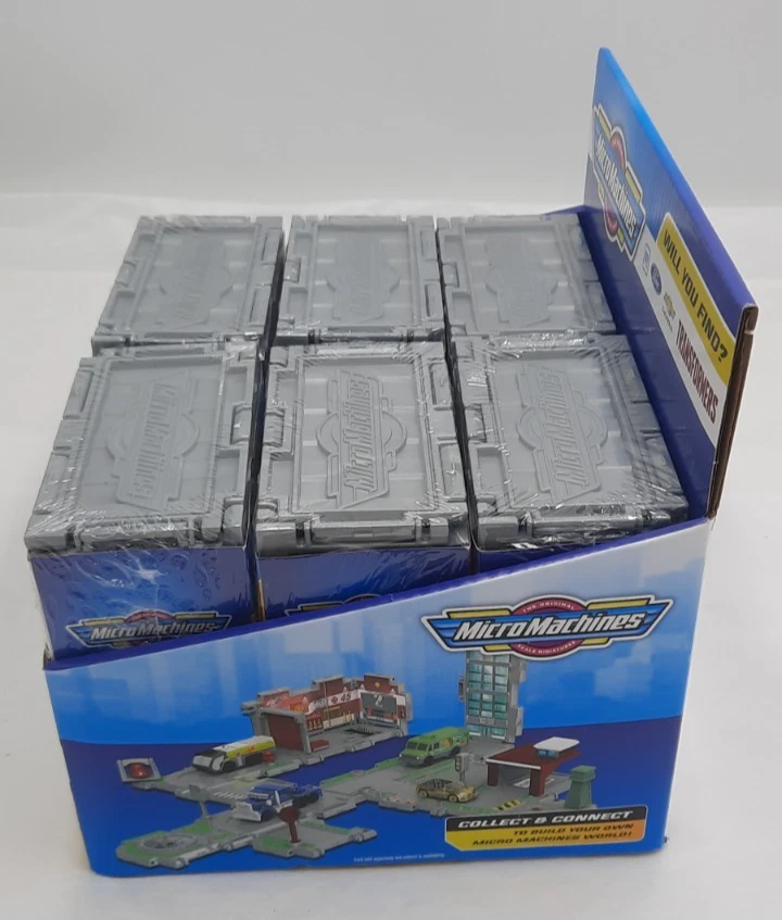 Hasbro Micro Machines Transformers Mystery Pack Complete Set of 12 & Display Box - Image 4 of 4