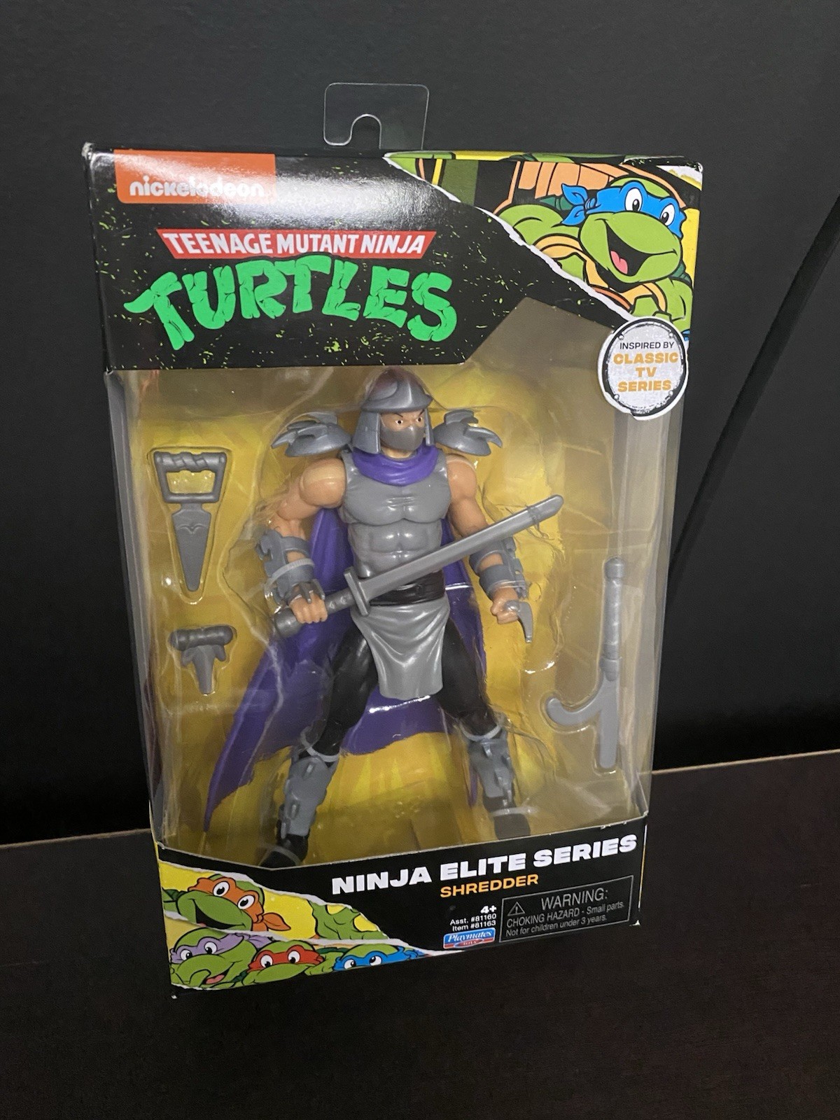 Playmates Toys Shredder Ninja Elite Series TMNT 81163 1:12 Action Figure