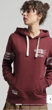 Superdry Women's Classic Fit Hoodie Sweatshirt Size 6