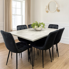 Dining Table With 6 Chairs Dining Table Set With 6 Chairs Dining Room Furniture