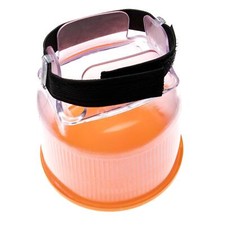 Difusor flash para Canon Speedlite 320EX 420EX 380EX + pantalla naranja / blanca