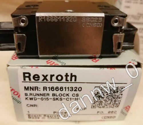 Guide Linéaire Roulement Rexroth R166619420 - Neuf, Livraison Rapide, 1 Pièce
