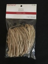 Ashland Tan Natural Craft Raffia Twine Wrap Xmas All Occasion Wreaths