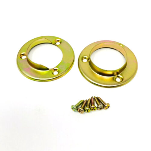 Pair of Everbilt Closet Rod Metal Pole Support Sockets for 1-3/8 in Rods 364095 - Picture 9 of 12