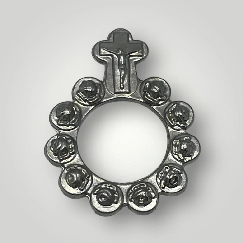 Pocket rosary deals ring