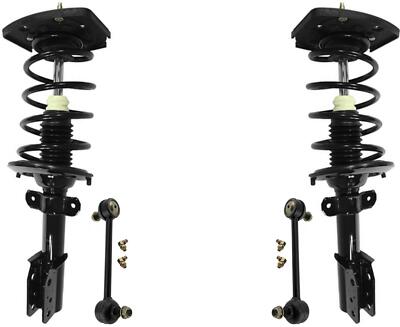 Rear Complete Struts & Links For Chevrolet Impala 2004-2013 W/ 17 & 18 Inch Rim