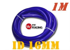 16mm 5/8" Silicone Vacuum Tube Hose Silicon Tubing Silicon 3.3FT 1M Meter Blue