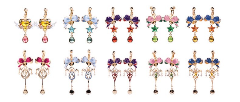 Mayla x Sailor Moon Cosmos Original Earrings / Clip-on