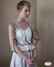 Mia Wasikowska Alice in Wonderland Autographed Signed 8x10 Photo ACOA 2020-8
