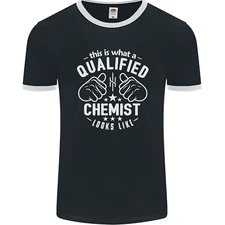 This Is What a Qualified Chemist Looks Like Mens Ringer T-Shirt FotL