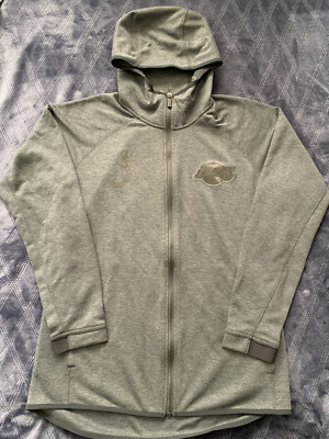 NIKE NBA LA LAKERS DRI FIT SHOWTIME HOODIE [AT8658 032] JACKET KOBE LEBRON SZ M