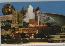 Ghiradelli Square San Francisco CA Continental Postcard