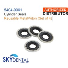 Set of 4 Belmed Cylinder Seals 5404-0001 Yoke Replacement Part Reusable Metal