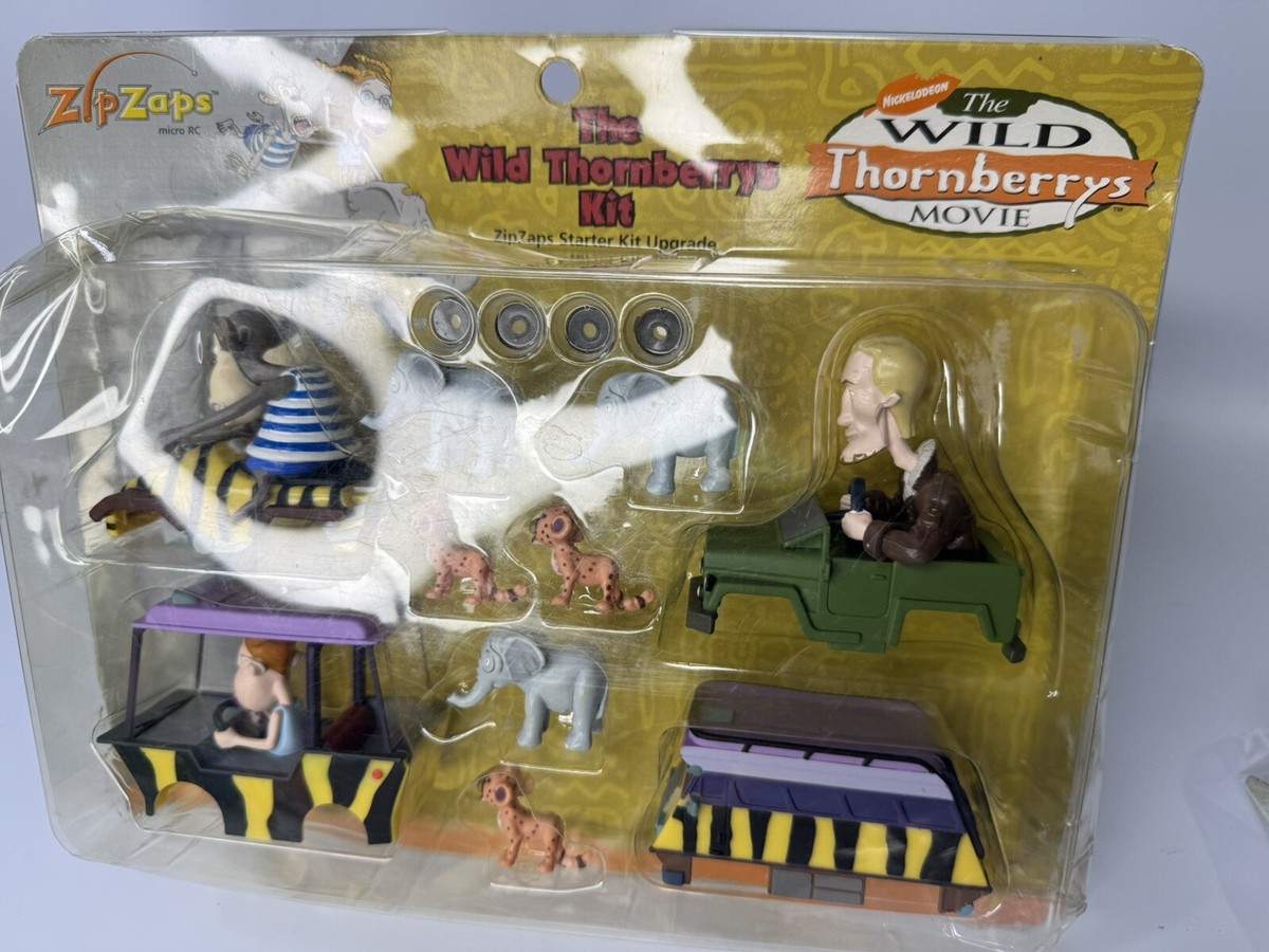 The Wild Thornberrys Kit Nickelodeon Movie ZipZaps Micro RC Car