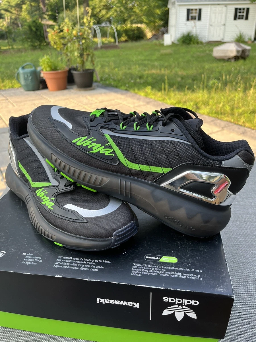 Kawasaki Ninja x adidas ZX 5000 Boost Black Green for Sale