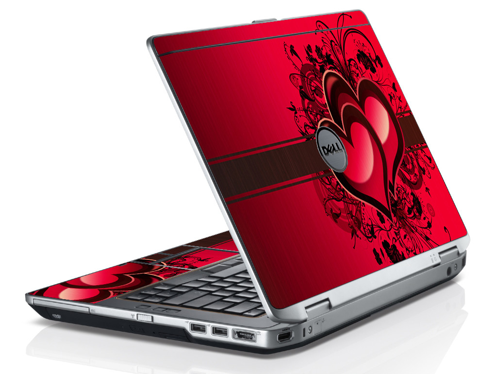 3D CARBON FIBER Vinyl Lid Skin Cover Decal fits Dell Latitude E6420 XFR Laptop e