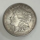 1921-D Morgan Dollar Vam Variety VAM-8A Die Break Flagged R Extra Fine