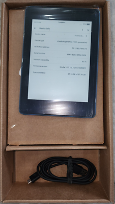 Amazon Kindle Paperwhite 11th Gen 16GB, Wi-Fi, 6.8 Denim Blue | eBay