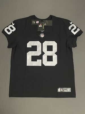 NFL レイダース ジョシュ ジェイコブス ウェア RAIDERS JACOBS 28番NFLウニフォーム 2XL RAIDERS JACOBS 28番NFLウニ