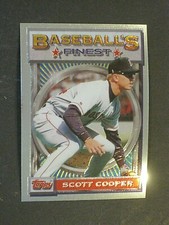 1993 TOPPS FINEST SCOTT COOPER BOSTON RED SOX CARD #7!!!!!!