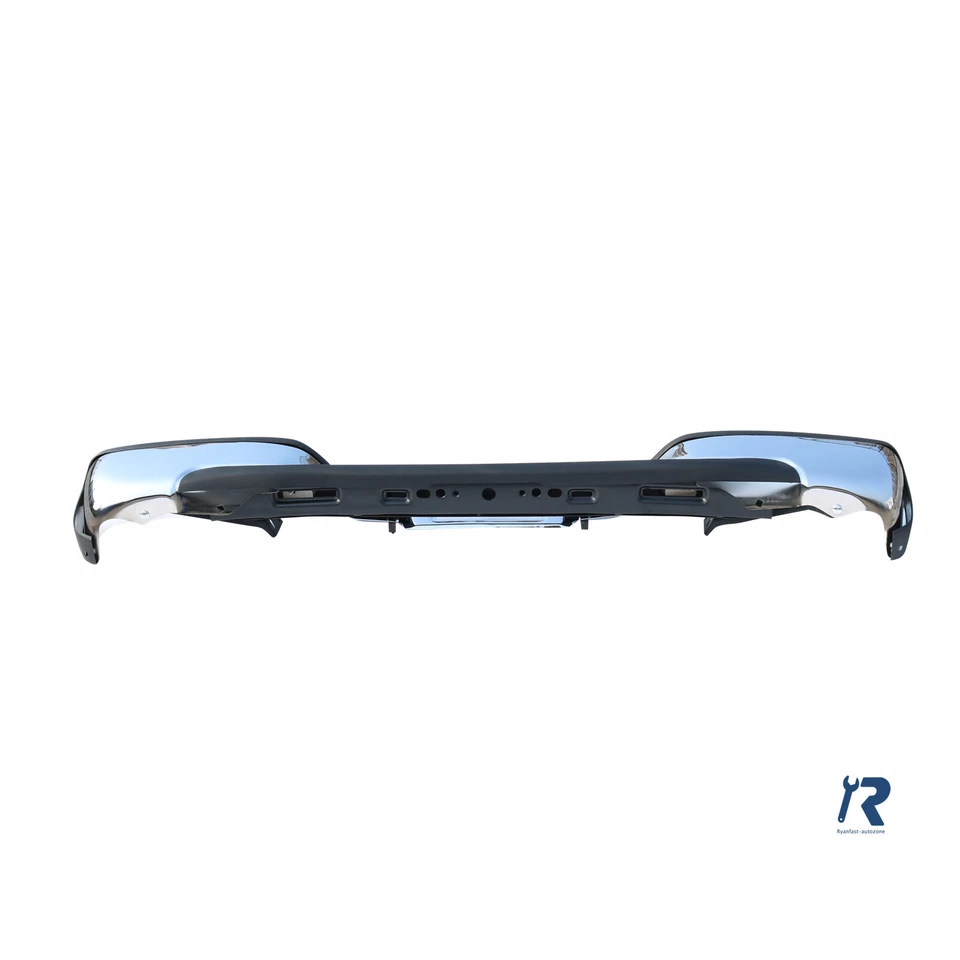 Parachoques trasero cromado (con soportes) apto para Chevy Silverado GMC Sierra 1999-2007 Foto 3 de 4