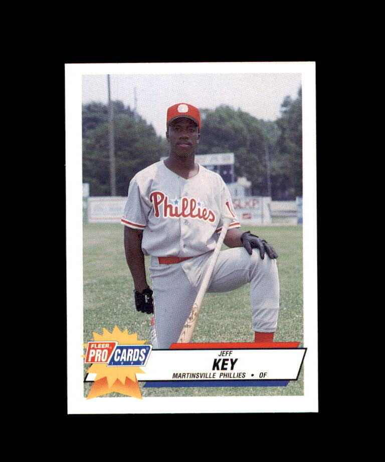 1993 FLEER PROCARDS MINOR LEAGUE MARTINSVILLE PHILLIES #3489 JEFF