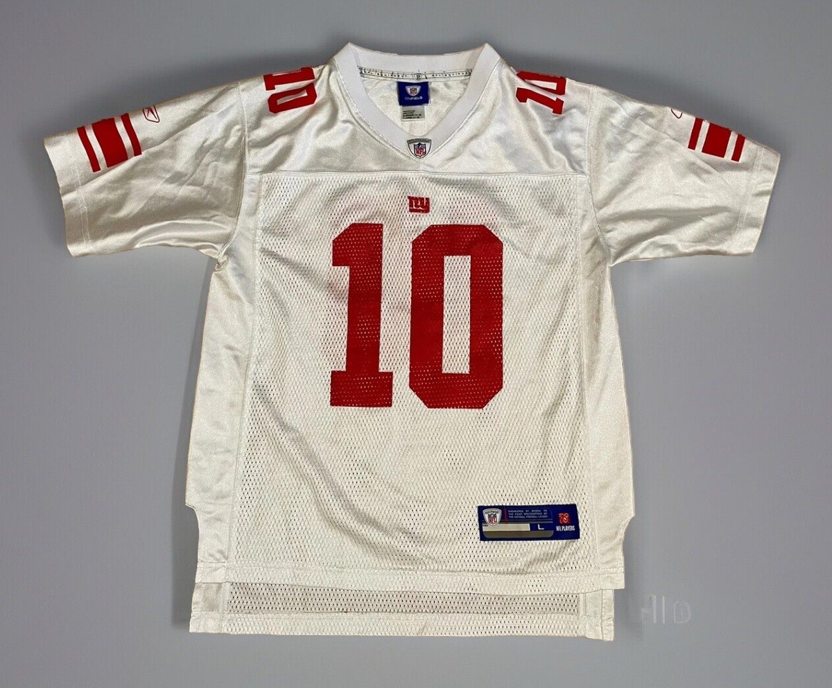 Reebok Manning 10 Jersey Official NFL Reebok Eli Manning NY Giants