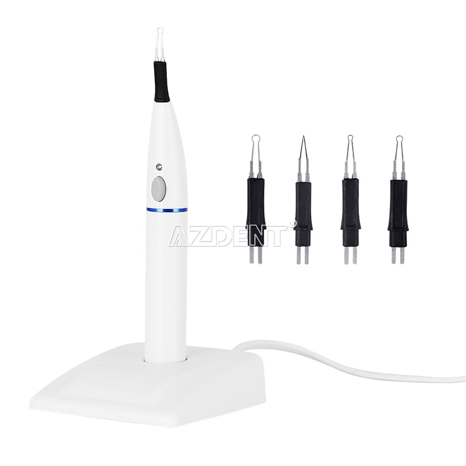 AZDENT Dental Endodontic Cordless Gutta Percha Tooth Gum Cutter+4pcs Tips USA - Image 3 of 4