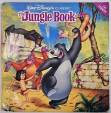 Disney's The Jungle Book 1967 NTSC Laserdisc 2 Discs - Tested And Working