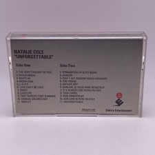 Natalie Cole Unforgettable With Love 1991 Elektra Cassette Advance Promo RARE