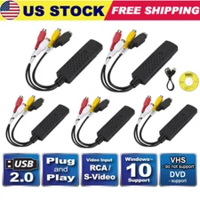 USB2.0 VHS To DVD Converter VCR Digital Converter Capture Card Recorder Adapter