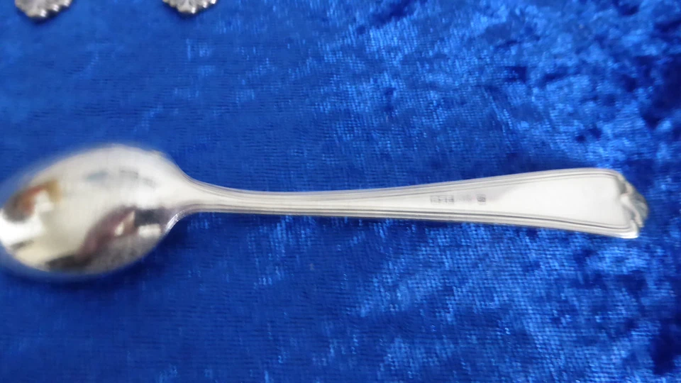 BSF Erika Besteck  5 Kaffeelöffel 90er versilbert ca. 12,2 cm Art. 585/09.22 - Bild 2 von 2