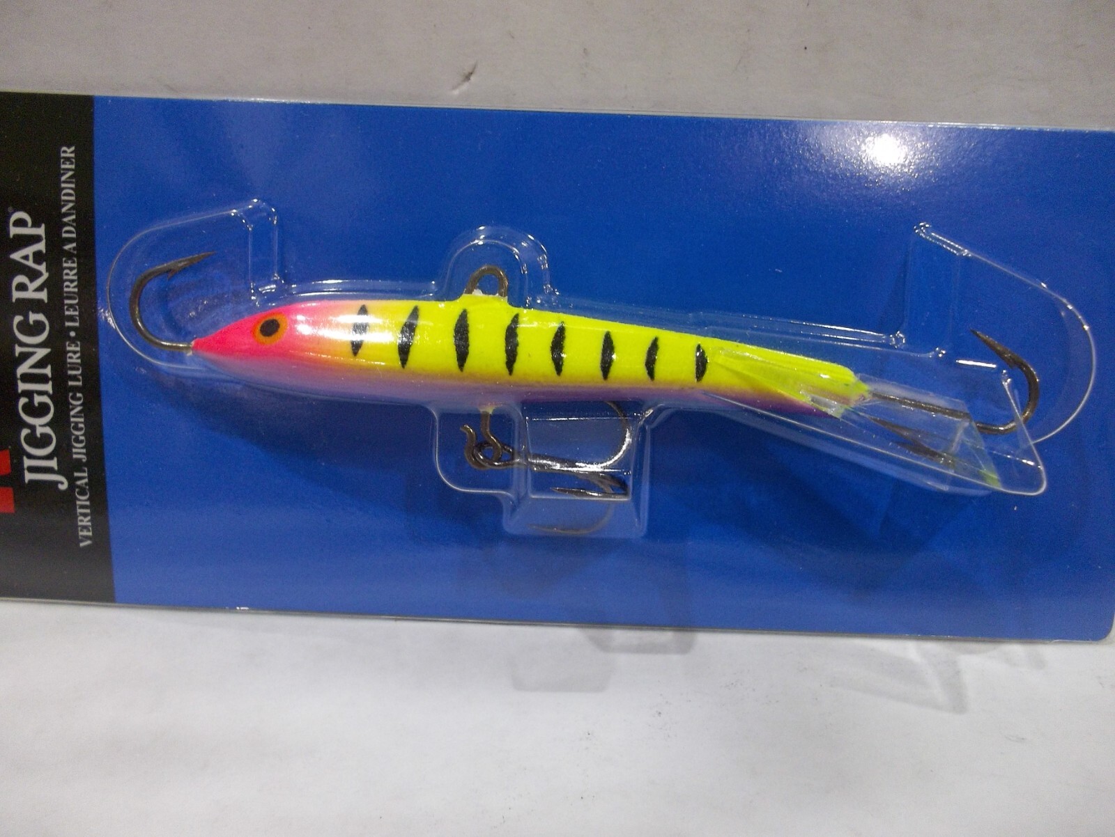 Rapala Jigging Rap 09 Leurre de pêche, 8,9 cm, taille unique, multicolore (W9GYP