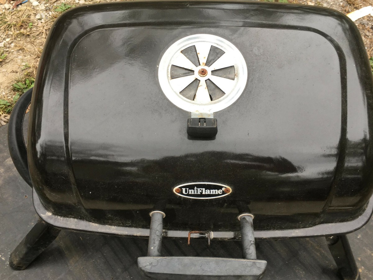 Uniflame BBQ Grill tabletop camping barbecue portable | eBay