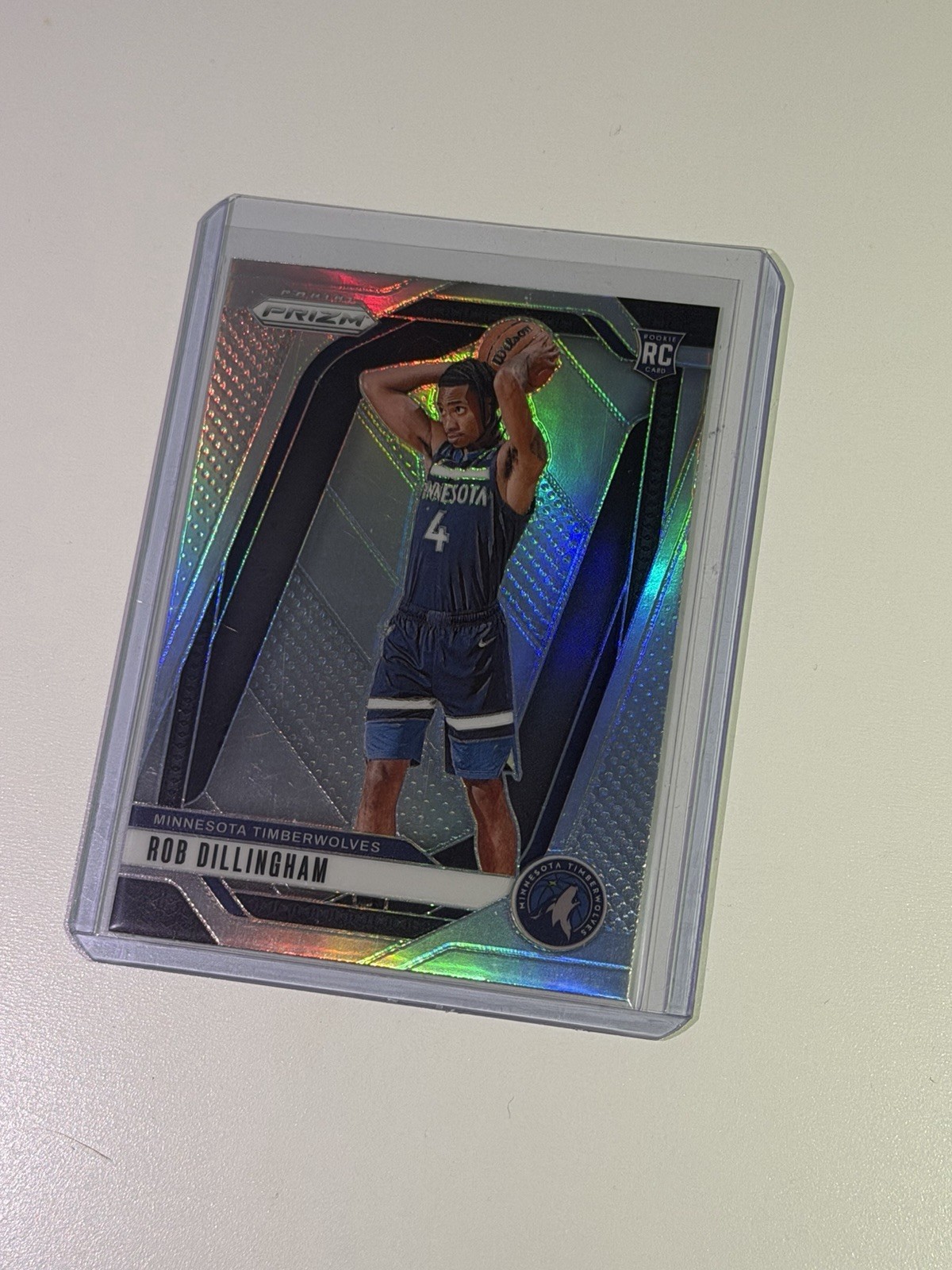 2024-25 Panini Prizm Basketball - Rob Dillingham SILVER PRIZM Rookie #250