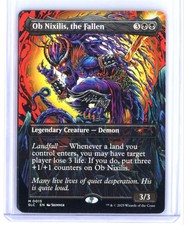 SLC Ob Nixilis, the Fallen 15 Borderless Encyclopedia Countdown Secret Lair