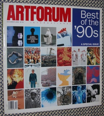 1999 ARTFORUM Magazine, BEST OF THE 90s, GARY INDIANA, SUSAN SONTAG