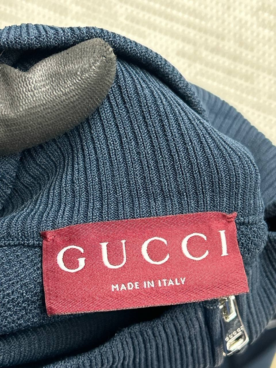 ま2〓 GUCCI グッチ ノースリーブ レディース S ダークネイビー ま2〓 GUCCI グッチ ノースリーブ レディース S ダークネイビー 【公式