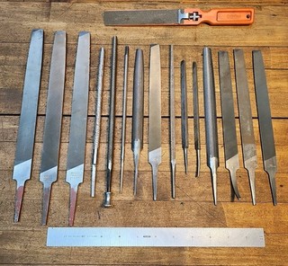 MACHINIST Tools Metal Files SET ☆ SIMONDS/NICHOLSON Rasps ☆SHARP! ☆Swiss