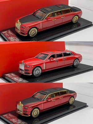 SCA CMB 1:64 Rolls-Royce Phantom VIII Extended Cullinan Alloy Car Model
