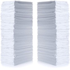 Reusable Cotton Shop Towels 14"x12" 145 Pack - Cleaning Rags for Garage, Auto,