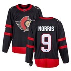 Josh Norris Ottawa Senators Autographed Black Fanatics Jersey
