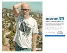 Moby Signed Autographed 8x10 Photo Heart Sketch ACOA