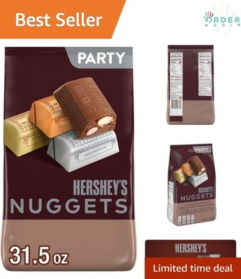 NUGGETS Assorted Chocolate Candy Party Pack 31.5 oz Halloween Gift Treats