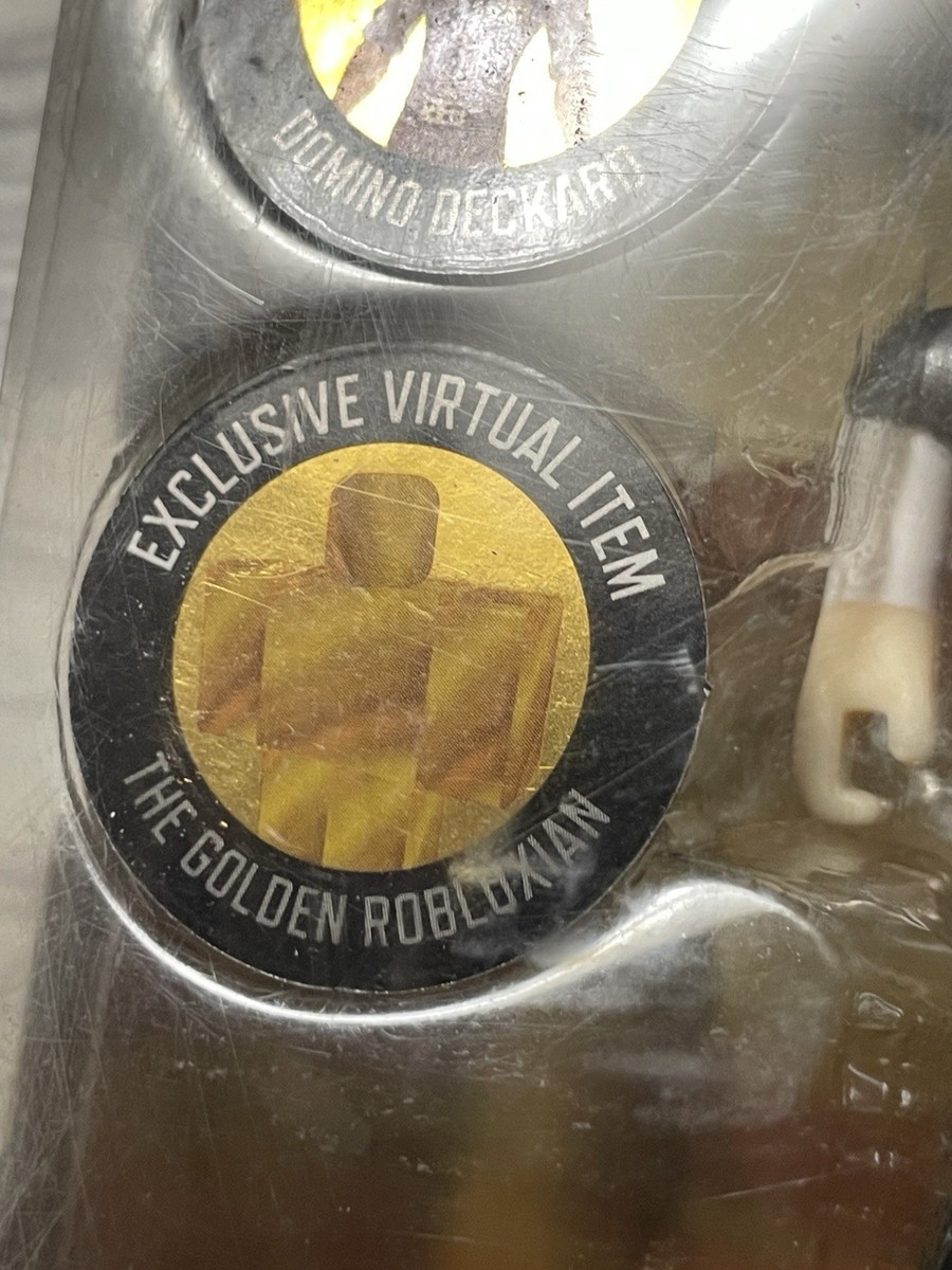 The GOLDEN Robloxian Toy Code RARE ITEM In Box Legends Of Roblox