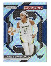 2024 Panini Prizm Monopoly WNBA - Arike Ogunbowale #WNBA14 Light Blue Prizm /199