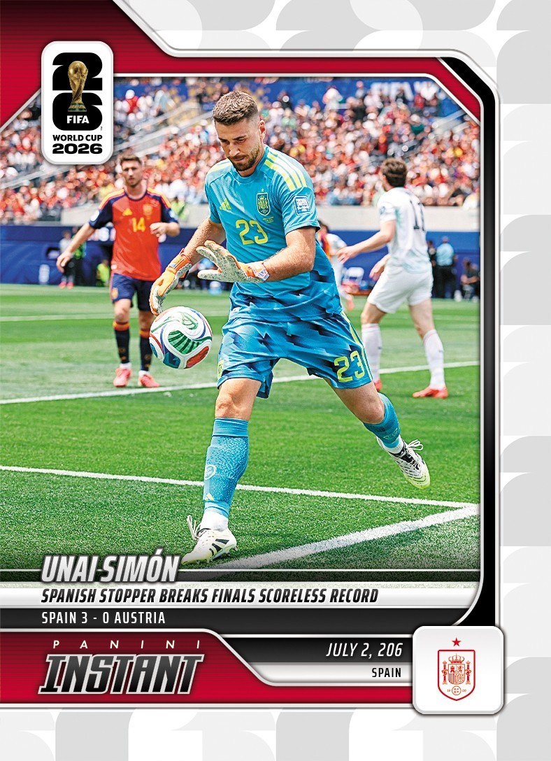 *PRESALE* 2026 Panini Instant FIFA World Cup Unai Simon #190 ~ Spain