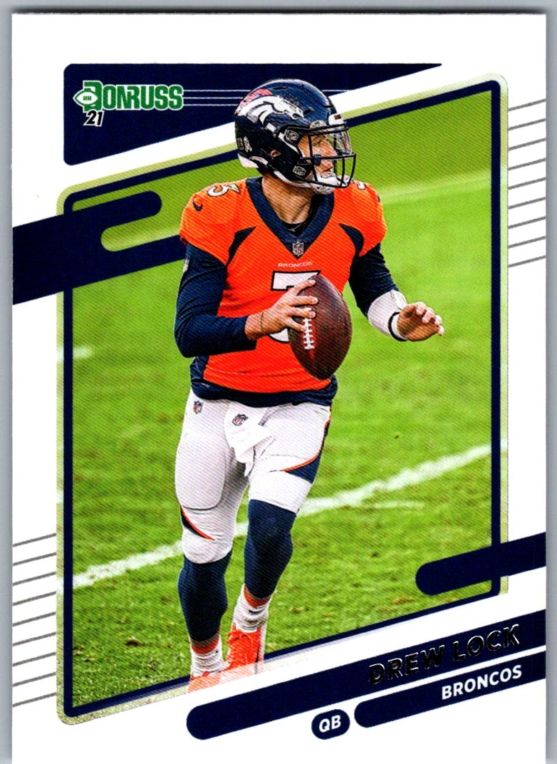 2021 Donruss Drew Lock Denver Broncos #179