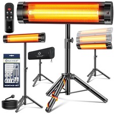 KESSER&reg; Infrarotstrahler Heizstrahler Terrassenstrahler W&auml;rmestrahler 2500W FB