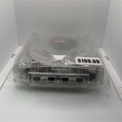 SEGA Dreamcast Console Clear Shell, NTSC-U/C, Composite RCA 480p 16MB